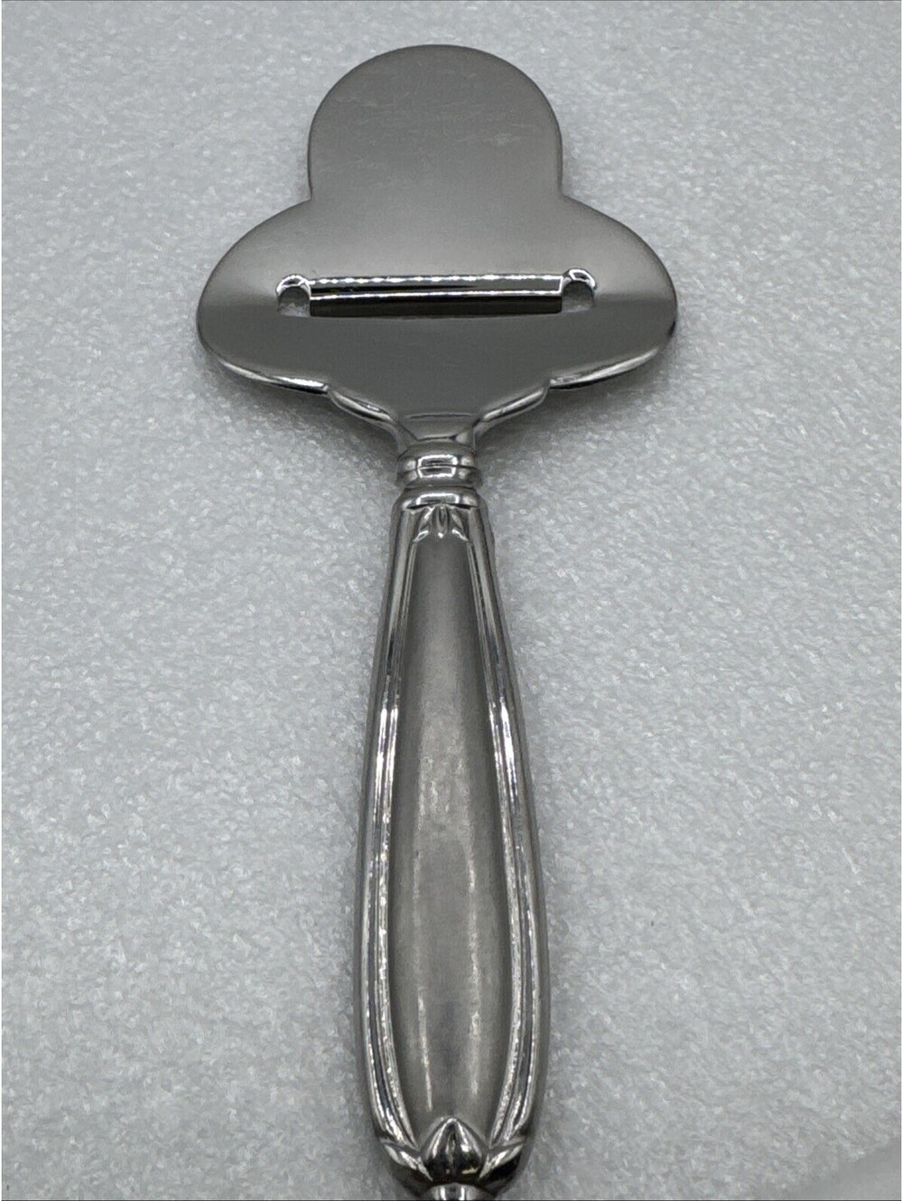 Princess House BARRINGTON Frosted 18/10 Stainless Flatware Cheese Plane 6.5”